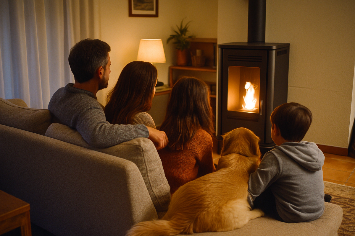 Familia que se vea de espaldas